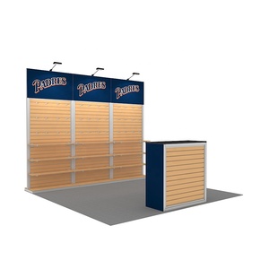 Giá để trưng bày mô-đun bằng nhôm 10x10ft, hệ thống vách ngăn, gian hàng triển lãm thương mại - Product Image 1