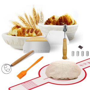 Customized Fermentation <b>Bread</b> <b>Basket</b> Dough Set OEM ODM Sourdough Proofing <b>Basket</b> with Linen Liner - Product Image 2