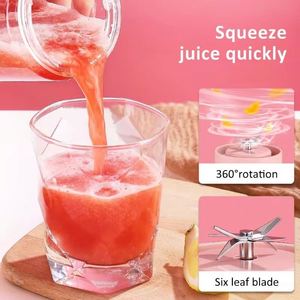 Nouvelle machine à jus multifonctionnelle chinoise en plastique durable et résistant à l'usure, capable de presser les fruits à grande vitesse - Product Image 2