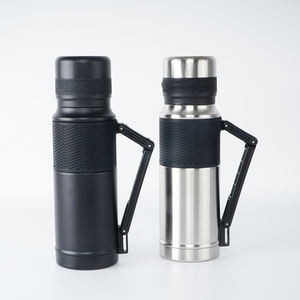 1000ml en acier inoxydable Yerba Mate bouteille isolée étanche tasse de voyage Mate tasse <span class=keywords><strong>gourde</strong></span> conçue pour café thé boissons chaudes - Product Image 4