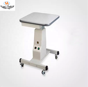 Équipement d'optométrie : Table motorisée électrique, Plateforme de travail, Support pour lampe à fente ophtalmique, Support pour autolensomètre et réfractomètre - Product Image 4