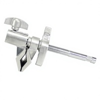 Pince de serrage robuste pour photographie avec goujon bébé 5/8'' et douille hexagonale pour éclairages de studio photo