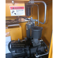 Mini compresseur d'air rotatif à vis stationnaire industriel monophasé 10HP 220V 60Hz avec onduleur VSD
