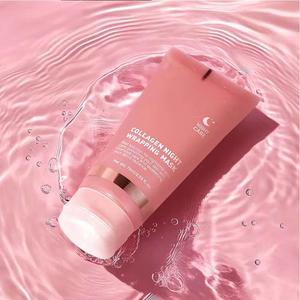 Masque facial en collagène <span class=keywords><strong>pour</strong></span> <span class=keywords><strong>peau</strong></span> sèche, soin de nuit personnalisé, simplifiez votre routine de soin de la <span class=keywords><strong>peau</strong></span> avec l'approvisionnement ODM - Product Image 3