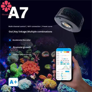 A7 第3世代 100W スクエア水槽ヒーター 環境に優しい 新型サンライズサンセット<span class=keywords><strong>LED</strong></span>ライト フルスペクトル アプリ対応 リビング - Product Image 5