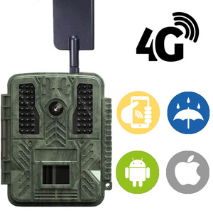 Jeu de chasse à la faune <span class=keywords><strong>Trailcam</strong></span> 4G Wildcamera Photo Trap avec capteur CMOS 48MP Carte mémoire SD Nouvelle génération Wildkamera - Product Image 3