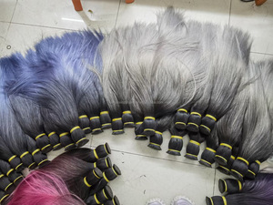 Usine en gros pas cher 6D premier deuxième <span class=keywords><strong>troisième</strong></span> <span class=keywords><strong>troisième</strong></span> 100% Extension de plumes de cheveux humains pour les femmes noires Extension de plumes - Product Image 6