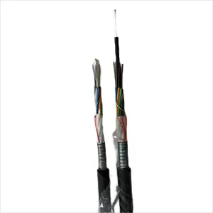 GYFTS 4 12 24 36 48 Core non-metalik saluran Nonmetal Pipline kabel serat optik