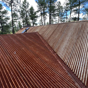 Corten Steel Yard <b>Fence</b> Privacy <b>Panels</b> Modern Weathering Steel Painted for Residential Boundary and Garden Aesthetics - Product Image 4