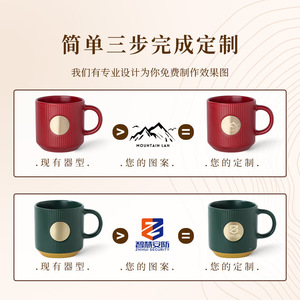 Ceramic Mug 380ml Gold Plated Retro Design Coffee Tea Cup Gift - Product Image 5