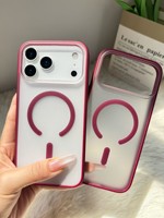 Coque de téléphone translucide de luxe pour iPhone 18 17 15 16 Pro Max 17 14 13 12, antichoc, antidérapante, avec protection magnétique