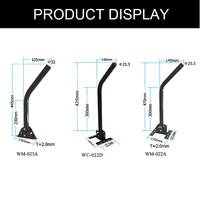 Poteau de montage d'antenne réglable WM-022D-Support de tuyau en J universel pour antenne et station météo