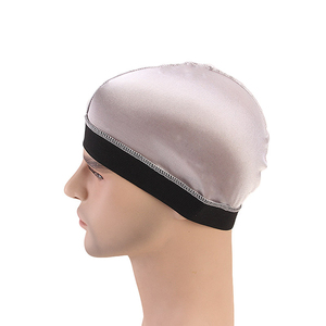 Syh44 Satin Silky Wide Band Stretchy Perruque <span class=keywords><strong>Cap</strong></span> Silky <span class=keywords><strong>Wave</strong></span> Hommes Durag Match Spandex Dome <span class=keywords><strong>Cap</strong></span> <span class=keywords><strong>Wave</strong></span> <span class=keywords><strong>Cap</strong></span> - Product Image 5