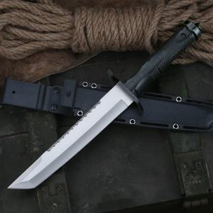 Cuchillo Táctico de Supervivencia M48 Saber de Acero Inoxidable de la Mejor Calidad, para Campismo, Caza y Actividades al Aire Libre, con Mango de Goma Personalizable, OEM - Product Image 1