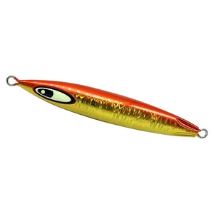 300G 400G en Stock de agua salada fuerte brillo Jigging Slider pesca plantilla atún mar plomo profunda de lanzamiento lento, brillo en los ojos de 400g Jig atraer - Product Image 4