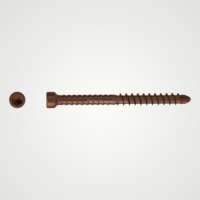 Tornillo Autoperforante Tianyu de Acero Inoxidable 410 con Cabeza Cuadrada para Fijación de Metal a Madera, Puntas Tek M4
