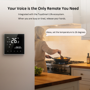 <span class=keywords><strong>Thermostat</strong></span> de <span class=keywords><strong>chauffage</strong></span> au sol électrique moderne intelligent numérique WIFI sans fil pour appartement - Product Image 5