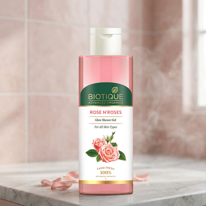Gel de Ducha Biotique Rose N'roses Glow 200ml, Hidratante y Radiante para Todo Tipo de Piel - Product Image 3