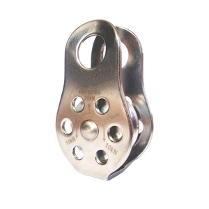 Poulie en acier inoxydable H0703SS-1 avec roue en alliage d'aluminium, résistante à la corrosion, type de sauvetage ultra-petit fixe - Product Image 1