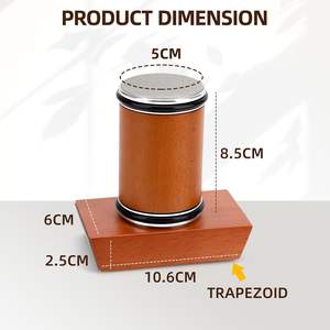 Afilador de cuchillos de rueda rodante de acero con piedra de afilar de cerámica de aleación de aluminio para exteriores con esmeril, caja de regalo de uso diario embalada - Product Image 3