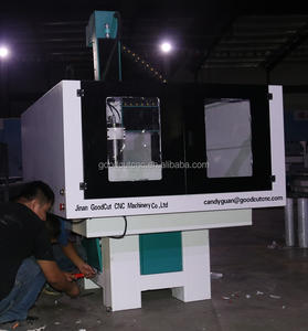 Chất lượng tốt 6060 <span class=keywords><strong>cnc</strong></span> router cutter công cụ gỗ đúc máy để cắt nhôm composite panel với 1.5kw nước làm mát trục chính - Product Image 3