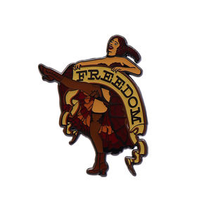 Épinglette en métal émaillé personnalisée, motif vintage rare, épinglette souvenir, épinglette de revers - Product Image 6