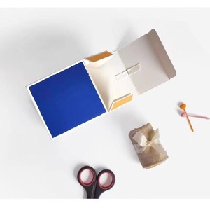 Cute <b>Christmas</b> candy, chocolate snacks, white cardboard gift packaging <b>boxes</b>, customizable according to needs - Product Image 4