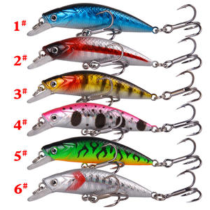 Wobblers flotantes Pesca cebo duro Artificial Crankbait señuelos de carpa lubina aparejos de Pesca - Product Image 4
