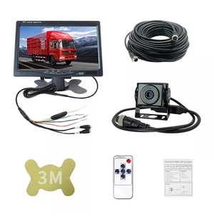 Produsen <span class=keywords><strong>7</strong></span> inci Sistem Monitor kamera cadangan spion truk sistem dasbor DVR <span class=keywords><strong>Lcd</strong></span> membalikkan Trailer Motorhome Suv Rv - Product Image 4