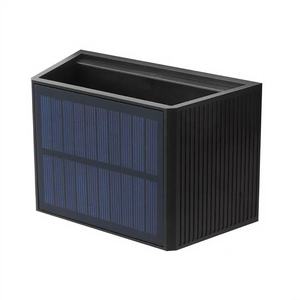 Lampe murale solaire extérieure avec détecteur de mouvement, lampe décorative pour jardin, paysage, balcon, clôture, étanche - Product Image 1