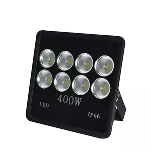 Coque en aluminium à haute luminosité 50w 100w 150w 200w 300w 400w 500w Cob Led étanche Ip65 projecteur LED de stade extérieur