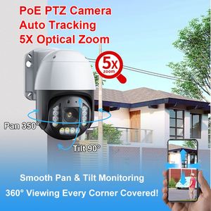 كاميرا IP POE عالية الجودة 8 ميجابكسل ودرجة 4K داخل المنزل كاميرا ذكية تتبع الحركة البشرية - Product Image 3