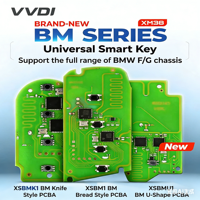 Llave Inteligente Universal XHORSE XM38 Serie BM XSBMK1EN XSBMB1EN XSBMU1EN PCB para BMW Chasis F / G