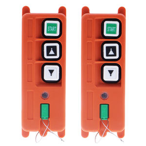 Télécommande sans fil industrielle fiable à 2 boutons à vitesse unique 433/868/915MHZ pour palan - Product Image 4