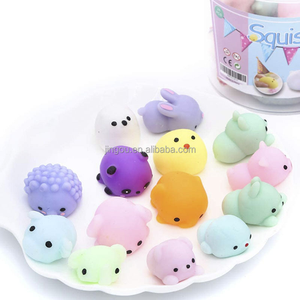 Juguetes Antiestrés de TPR en Forma de Animales Marinos 3D, Kawaii, para Niñas y Niños, Lindos y Suaves, Tipo Mochi - Product Image 2