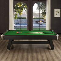 Tables de billard classiques en bois de 8 pieds, style américain, modernes et très demandées en Chine