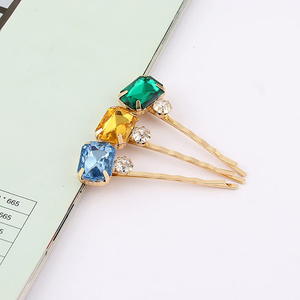 Juego de 6 Piezas de Horquillas de Cristal de Alta Calidad para Novia, Accesorios para <span class=keywords><strong>el</strong></span> Cabello de Boda, Pasadores, Horquillas Infantiles, Juego de Pinzas para <span class=keywords><strong>el</strong></span> Cabello de Colores - Product Image 5