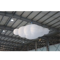 Ballon géant en PVC Nuage Hélium LED Illuminé Nuages gonflables colorés pour la décoration d'événements