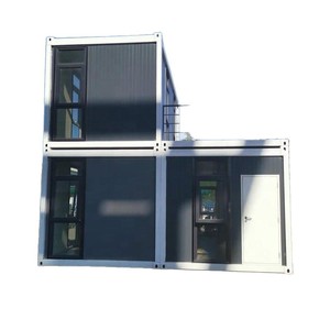Maisons conteneurs design moderne rectangulaires, installation facile, maison préfabriquée pour usage extérieur - Product Image 1