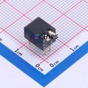 DSPV02LHGET DIP Switch Switch Piano Key Single Pole Single Throw 2 PC Pin - Product Image 1