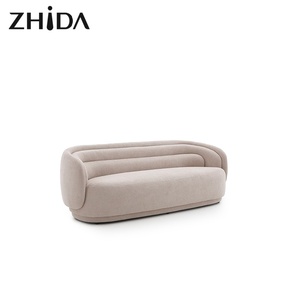 Sofa pembagi Modular hijau Nordic desain baru Sofa cinta unik mode tinggi tempat duduk grosir pabrik mebel