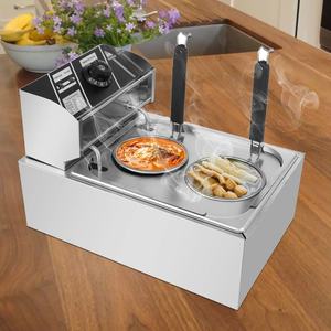 1500W macchina da <span class=keywords><strong>cucina</strong></span> multiuso nuova condizione di Pasta per tagliatelle Spaghetti gnocchi <span class=keywords><strong>snack</strong></span> fritti con due cestini - Product Image 6