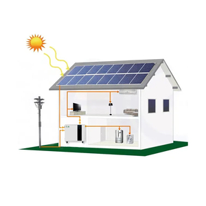 Prix d'usine, batterie au lithium 5KWH 10KWH, faible coût, système d'énergie solaire 3000w 5000w, kit tout-en-un - Product Image 4