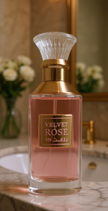 Eau de Parfum Velvet Rose, flacon en verre liquide, parfum floral pour femmes, parfum de luxe 100 ml - Product Image 2