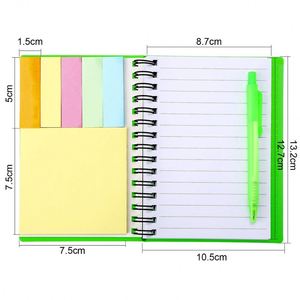 Wholesale Mini PVC Cover <b>Notebook</b> with Pen Many Color for Choose - Product Image 4