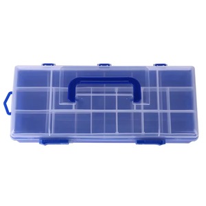 Grande boîte de rangement portable et étanche <span class=keywords><strong>pour</strong></span> <span class=keywords><strong>leurres</strong></span> de pêche, idéale <span class=keywords><strong>pour</strong></span> la pêche en mer et en lac, accessoires multifonctionnels en plastique - Product Image 5