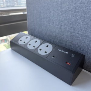 65W PD sạc nhanh máy tính để bàn điện dải kẹp trên bàn ổ cắm 3 AC cửa hàng nhiều cổng <span class=keywords><strong>USB</strong></span> 13A đánh giá cho sử dụng công nghiệp - Product Image 5