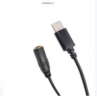 Câble audio personnalisé Jerry/Realtek Type C vers 3,5 mm TRRS femelle pour microphone, appareil photo reflex numérique, tablette