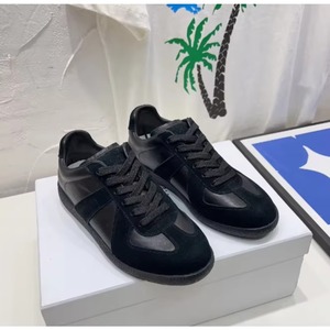 Chaussures Homme Haut de Gamme de Marque Designer Rétro Allemandes en Cuir et Toile Patchwork à Semelle Souple Légère à Bout Pointu et Lacées Style Pieds Nus - Product Image 4