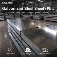 Tôle d'acier galvanisé GI 0,12-2,0 mm laminée à froid pour découpe, soudure, panneaux de porte, clôtures – Vente en gros